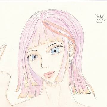 アナログ練習　水彩色鉛筆