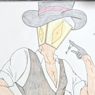 ランプ男さん