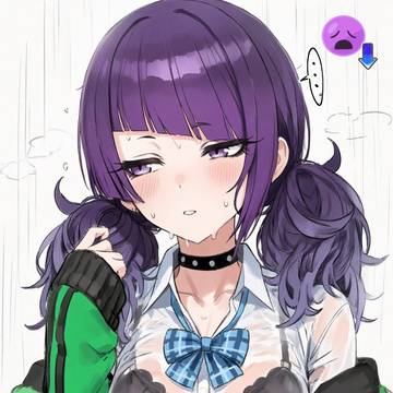 おさげわたあめ濡れmmm