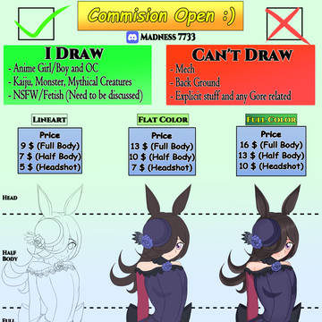 Commision Open for this June