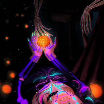 『La Catrina and Her Friend』