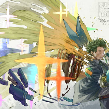 ヒロアカ　イラスト