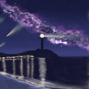星の降る夜