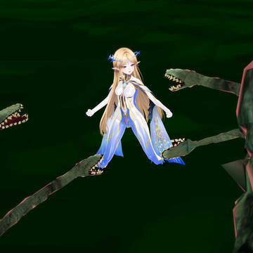 【双结局】战姬小卡提VS沼泽魔怪贝奥兰迪
