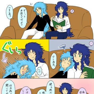 サガとカノンの誕生日に♊✨
