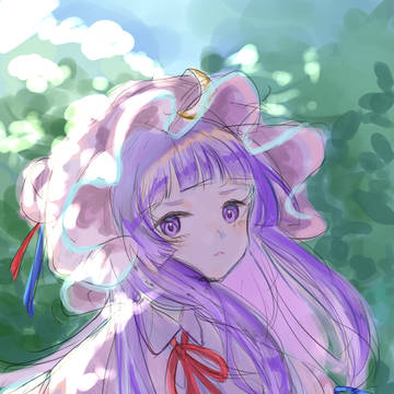 日陰の少女