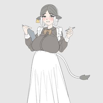 🐮メイド長差分だけ
