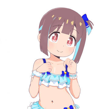水着もみじちゃん違和感あったので調整してみた。