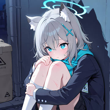 見捨てられた世界の狼