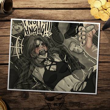 Elaina Captured! - Clean Sketch