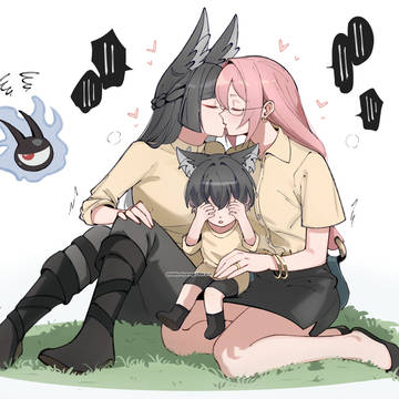 Picnic kiss