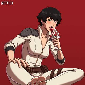Strawberry sundae