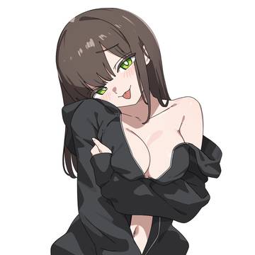 OC黒パーカーちゃん