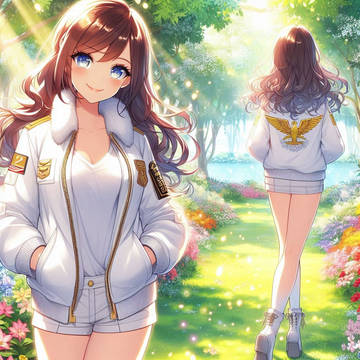 お散歩中