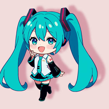 ちょびキャラ初音ミク