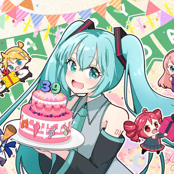 【初音ミク】ハッピーバースデー🍰