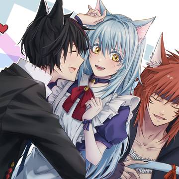 猫犬狐耳