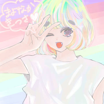 イラスト練習中🤗
