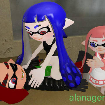 Agent 5 gets his feet tickle