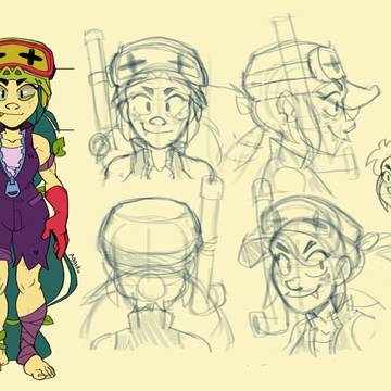 Alli Model Sheet