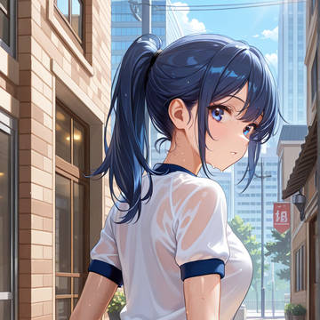 街中でばったり