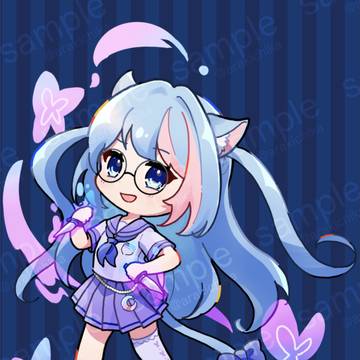 月紫凛々蝶様