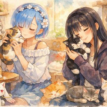国際猫を抱く日