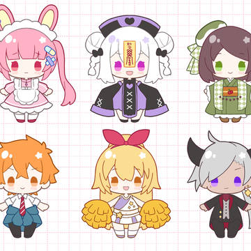 シンプルミニキャラ