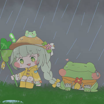 教主を発見したウイちやん🐸🐸🐸🐸🐸🐸