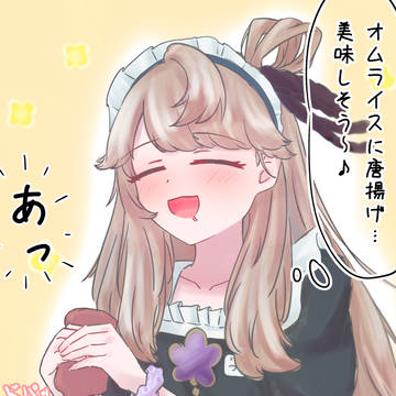 メイド喫茶でバイトをする橘つむぎ