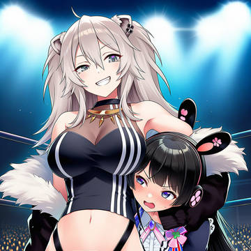 に●ホ●混合格闘大会 月●美●VS獅●ぼ●ん その②
