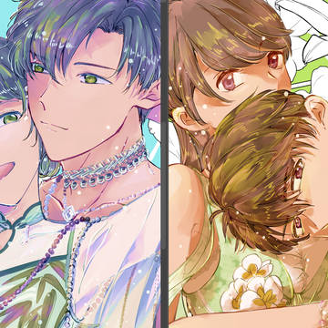 【マヒ主・レイ主】温泉思念の絵