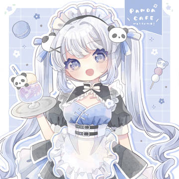 パンダカフェのチャイナメイド🐼