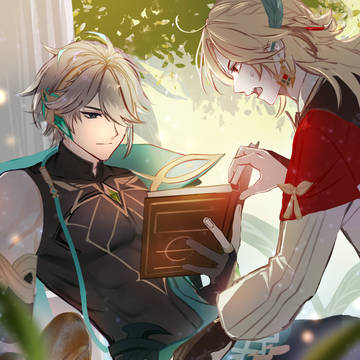 【原神/GenshinImpact】アルハイゼン×カーヴェ