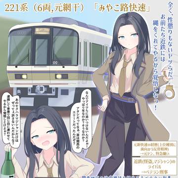 221系(6両)「みやこ路快速」