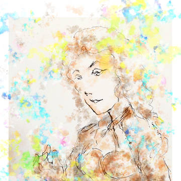 Croquisその25~color