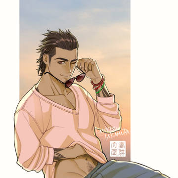 夏の夕方のグラディオ