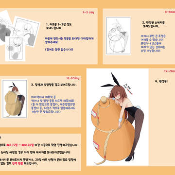 커미션 열었습니다. / リクエスト募集開始しました!