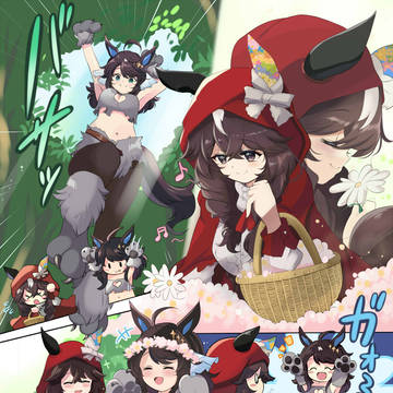 赤ずきんブーケ❤