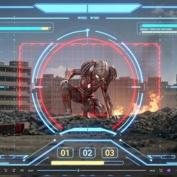 敵に補足されるティリス