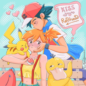 His beloved redhead
