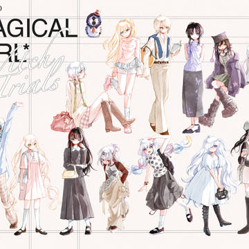 みんなに可愛い服を着せたい絵