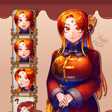 バレンタイン回立ち絵