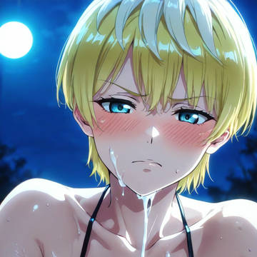 「嫌がりご奉仕 - 出雲天花 夜のプール編」