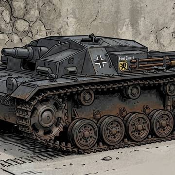 Ⅲ号突撃砲とSU-76i （ドラゴン製プラモデル）