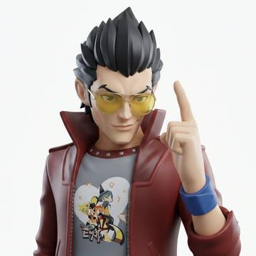 Travis Touchdown bust