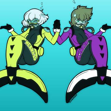 Diana x Ruby: High Tech Mermaids