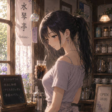 《水琴亭・開店前》