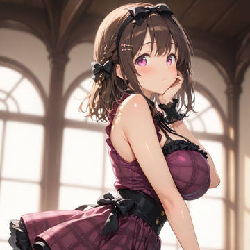 窓辺でぼーっと、声かけてほしいな🥺Spacing out b
