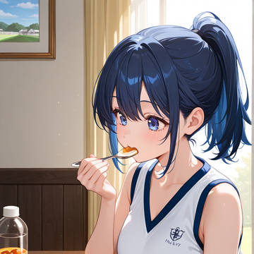 始めて夏服で迎える朝